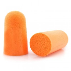 3M 1100 Noise Cancellation Earplugs - Orange