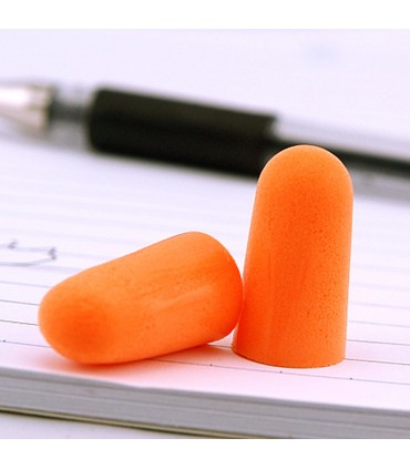 3M 1100 Noise Cancellation Earplugs - Orange