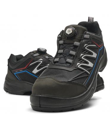 AceSafeT 19707 PUKKA KPU Knitted Upper Safety Shoe - Black