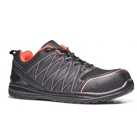 AceSafeT SQUAD Low Cut Lace Up MF Sports Safety Shoe - Black