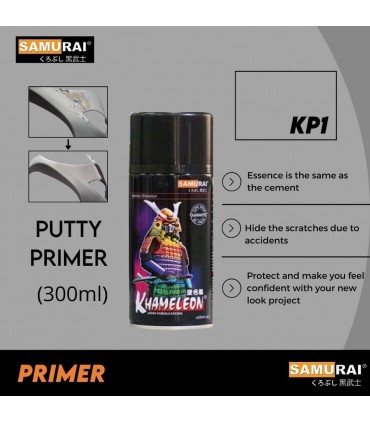 Samurai KP1 Putty Primer Spray Paint