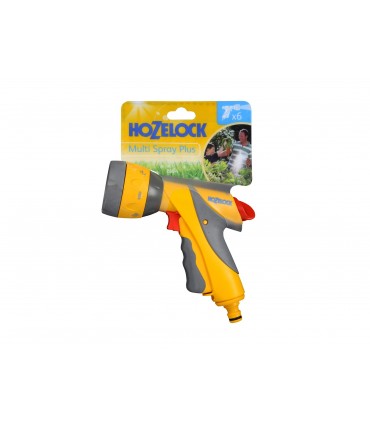 Hozelock Watering Multi Spray Plus Hose Gun with Soft-Touch Trigger