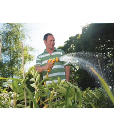 Hozelock Watering Multi Spray Plus Hose Gun with Soft-Touch Trigger