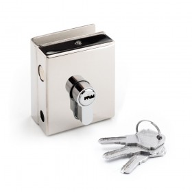 Estron PL-39 Door Lockset/Patch Lockset - Polish Stainless Steel