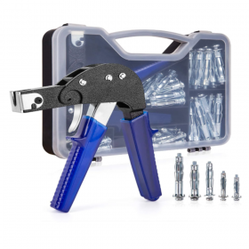 Heavy Duty Gun 76pcs with Hollow Wall Anchor Screws Assortment Kit