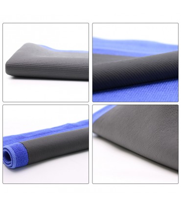 Nano Ultra Moisturising 33 x 30 cm Cleaning Clay Cloth - Blue/Black