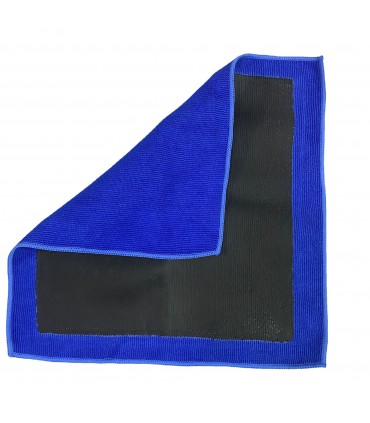 Nano Ultra Moisturising 33 x 30 cm Cleaning Clay Cloth - Blue/Black