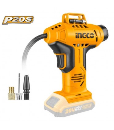 Ingco CACLI2001 20V Lithium-Ion Cordless Auto Air Compressor - Bare Unit