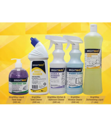 BrightMax Cleaning Products Bundle For Your Bathroom Kitchen, and Home