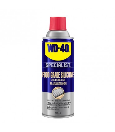 WD-40 35007 Specialist Food Grade Silicone with Straw Spray - 360mL