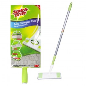 3M Scotch-Brite Easy Sweeper Plus+ Paper Wiper Mop