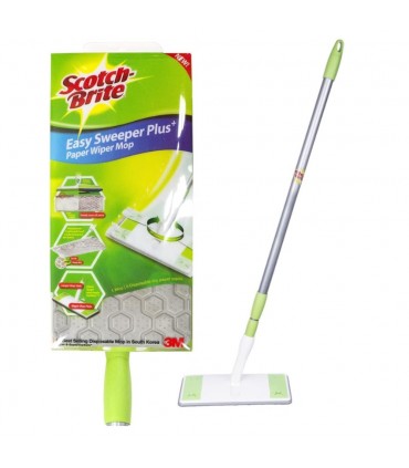 3M Scotch-Brite Easy Sweeper Plus+ Paper Wiper Mop