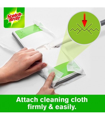 3M Scotch-Brite Easy Sweeper Plus+ Paper Wiper Mop