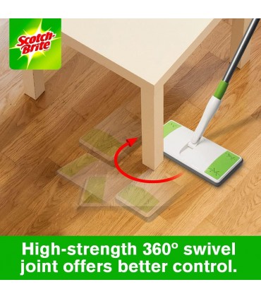 3M Scotch-Brite Easy Sweeper Plus+ Paper Wiper Mop