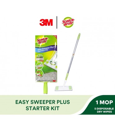 3M Scotch-Brite Easy Sweeper Plus+ Paper Wiper Mop
