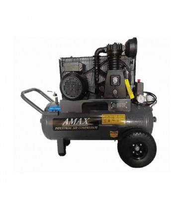 Amax 3HP Heavy Duty Industrial Air Compressor with MOM Certification - 50 L