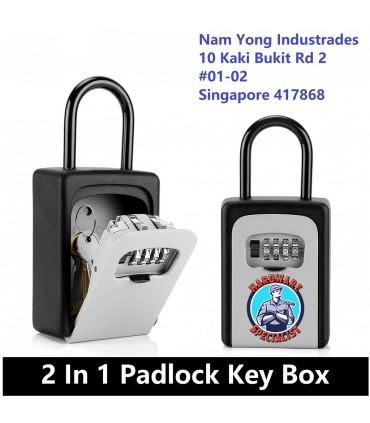 2 in 1 Storage Type Digital Key Lock Box