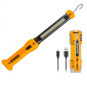 Ingco HWLI35261 Rechargeable Battery 300 Lumens LED Work Lamp - 3.5  Watts
