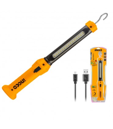 Ingco HWLI35261 Rechargeable Battery 300 Lumens LED Work Lamp - 3.5  Watts