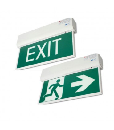 Maxspid Surface/Recess LED Slimline Emergency Exit Lights