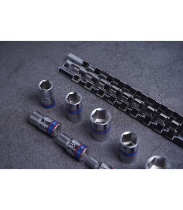 King Tony 1/4" DR. Tamper Resistant Torx Bit Socket Set - 9 Pieces