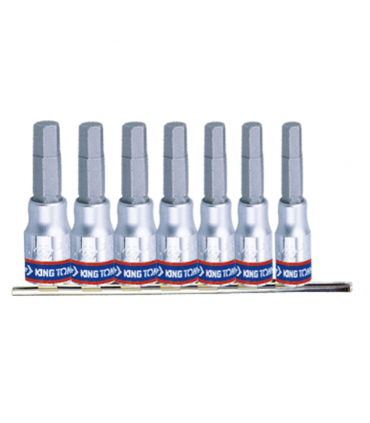 King Tony 1/4" DR. 6 Point Metric Socket Set