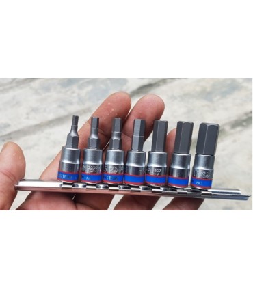 King Tony 1/4" DR. 6 Point Metric Socket Set