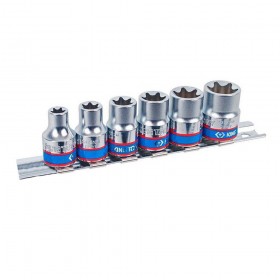 King Tony 3106PR 3/8 inch Dr Metric Star Socket Set 6pcs 3106PR