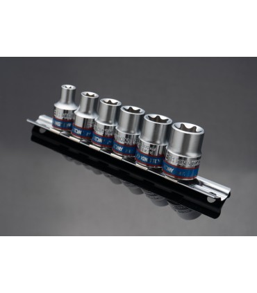 King Tony 3/8 inch Drive Metic Star Socket Set - 6 Pieces