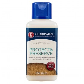 Guardsman 471000 Protect & Preserve for Leather Retains Color and Softness - 250mL