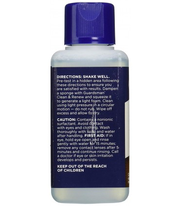 Guardsman 470800 Clean & Renew For Leather Furniture & Car Interiors - 250mL