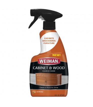 Weiman 332 Cabinet and Wood Cleaner and Polish Spary - 473mL