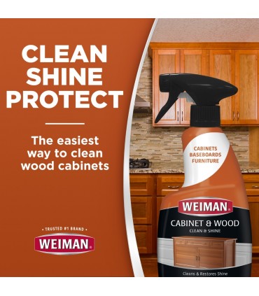 Weiman Cabinet and Wood Cleaner and Polish Spary - 473mL