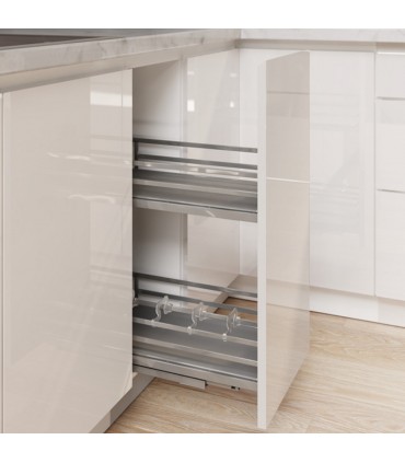 HAFELE Omero 300 Soft-Closing Pull Out Kitchen Basket - Nano