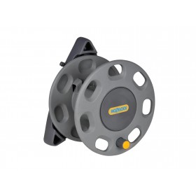 Hozelock Wall-Mounted Hose Reel with Hose Guide and Wall Fittings