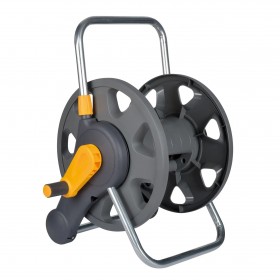 Hozelock Assembled 2-in-1 Hose Reel with Wall Brackets