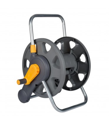 Hozelock Assembled 2-in-1 Hose Reel with Wall Brackets