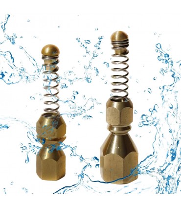 High Pressure Drain Hose Nozzle Sewer Piping Cleaning Nozzle