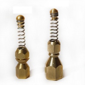 High Pressure Drain Hose Nozzle Sewer Piping Cleaning Nozzle