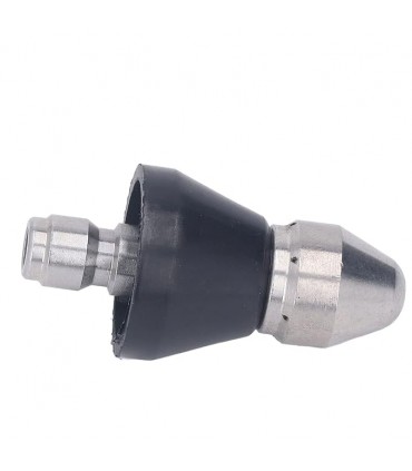 Anti Corrosion Pointed Pressure Washer Turbo Nozzle (Middle Head Rear 6 Holes 1/4in NPT)