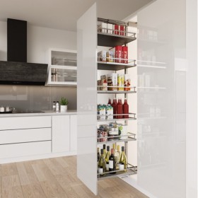 HAFELE Kara Pull Out Tall Unit Cabinet Baskets - Nano