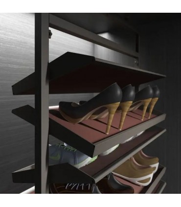 LUfi Caldo 019 Rotary Shoe Rack 8 Layer With Soft Close