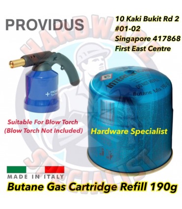 Providus Butane Gas Canister Refill - 190g - 6080070010