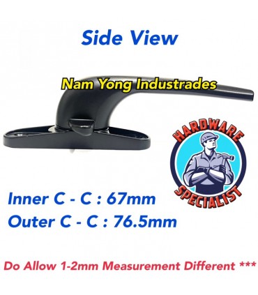 Hardware Specialist 6950 Window Casement Window Handle