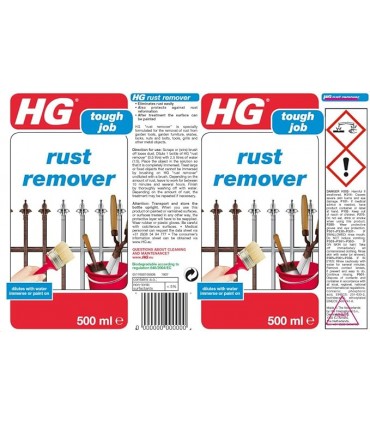 HG Rust Remover with Extra Rust-Repellent Effect - 500mL
