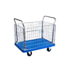 Heavy Duty Multi Purpose Wire Mesh Trolley with Caster