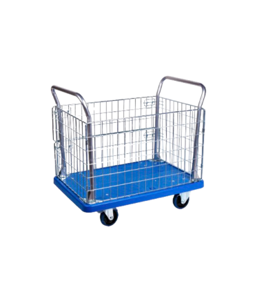 Heavy Duty Multi Purpose Wire Mesh Trolley with Caster