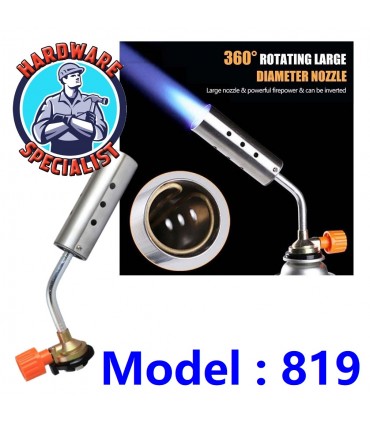 Portable Powerful Welding Gas Torch Nozzle Flame Gun - 819