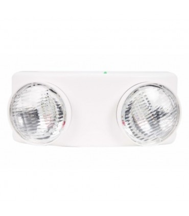 Samcom Self-Contained White LED Emergency Twin Light