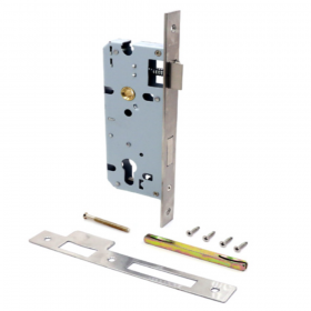 ecoWare 72 x 55 mm Stainless Steel Interior Mortise Lock